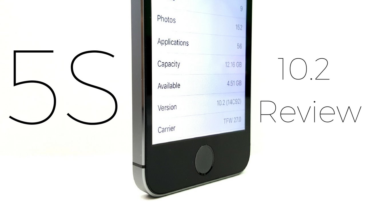 iphone 5s ios 10 review
