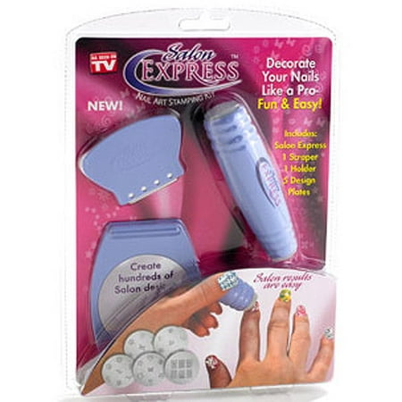 salon express nail art stamping kit reviews