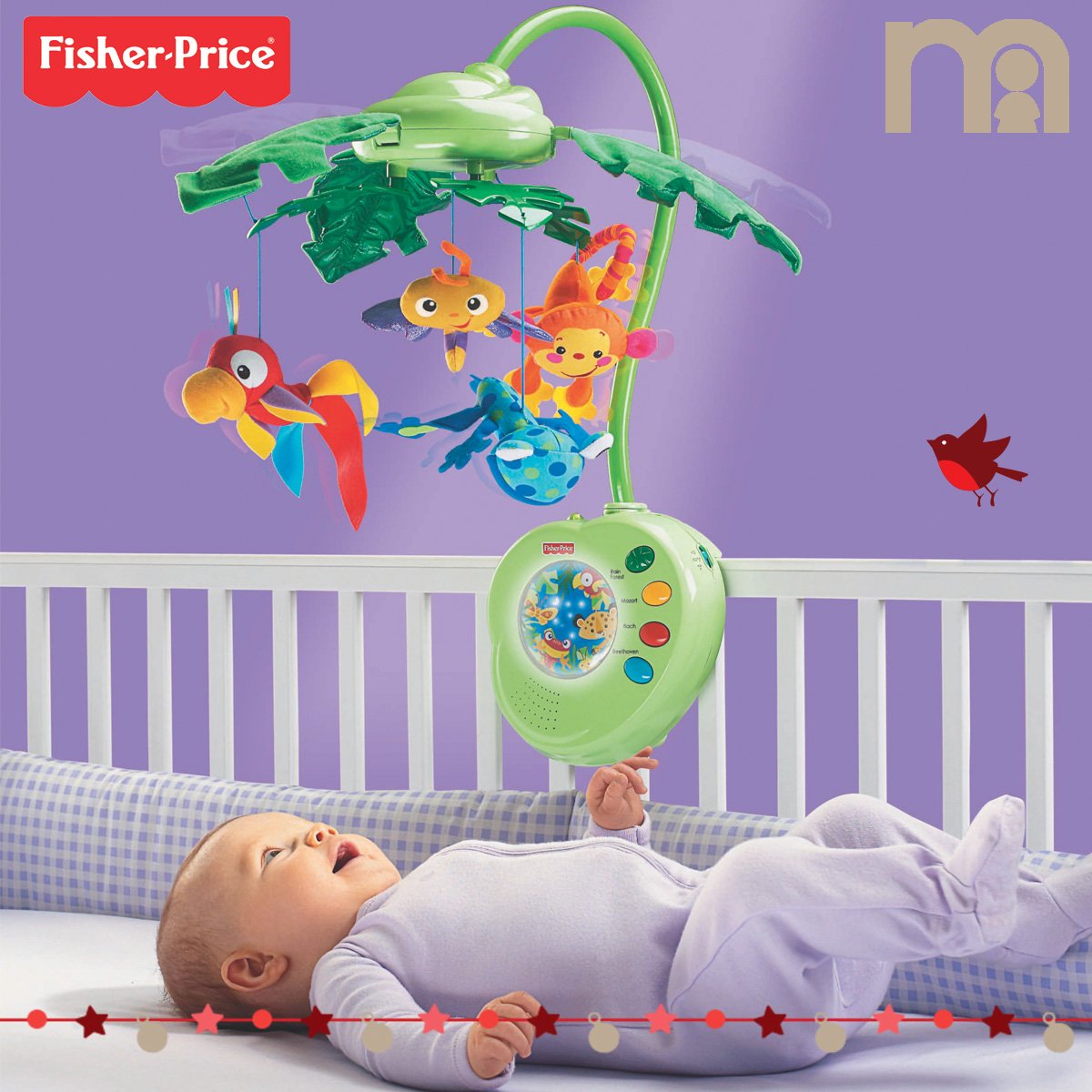fisher price rainforest peek a boo leaves musical mobile reviews