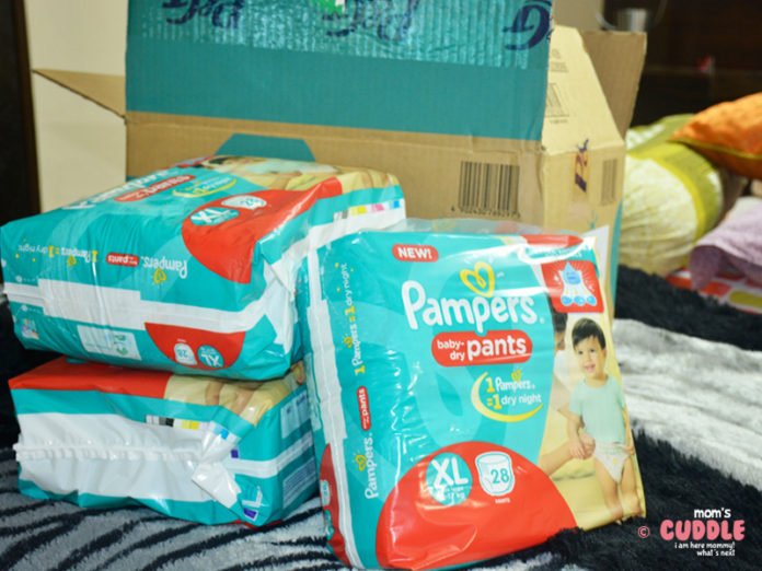 pampers baby dry pants review
