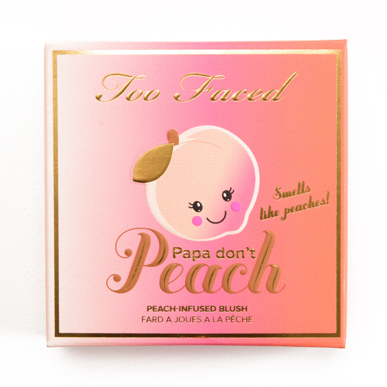 too faced papa don t peach blush review
