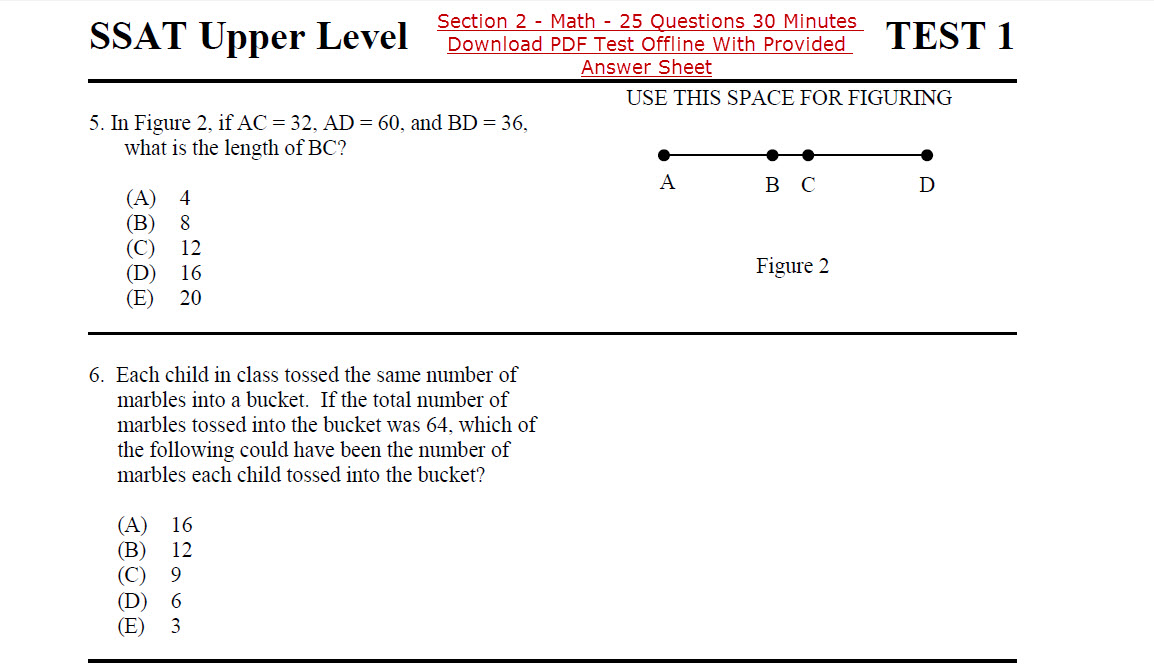 princeton review sat math 2 practice test pdf