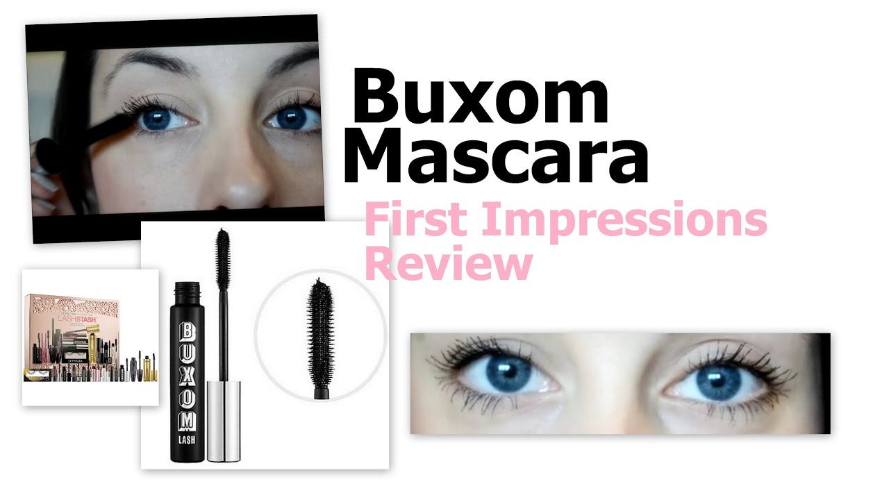 buxom lash waterproof mascara review