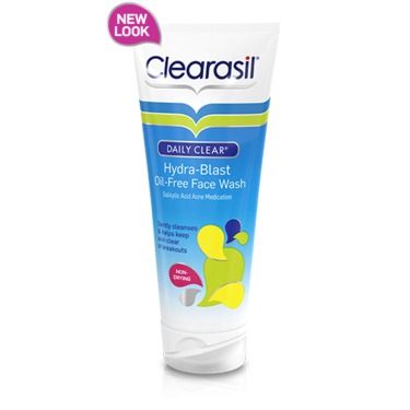 clearasil oil free daily face wash review