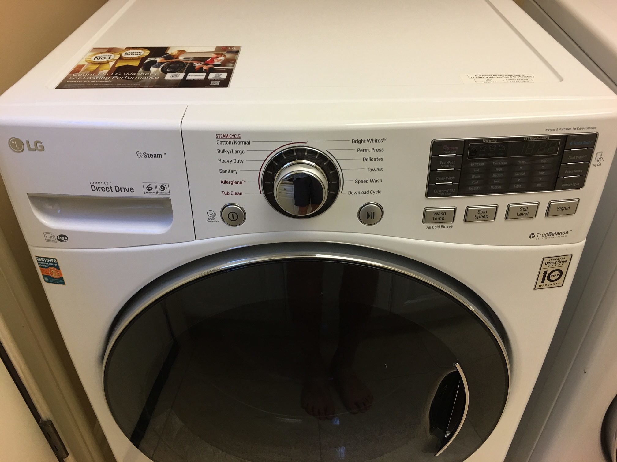 lg washing machine reviews 2017