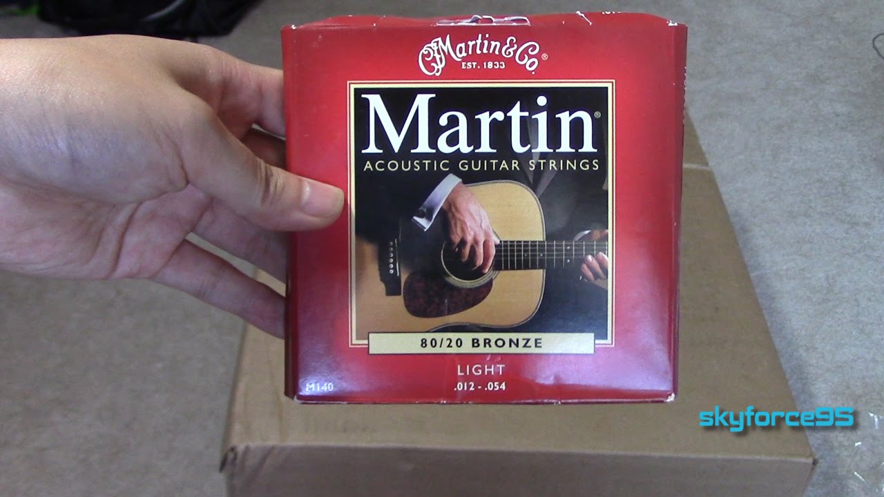 martin acoustic guitar strings review
